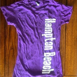 Purple Hampton Beach T-Shirt